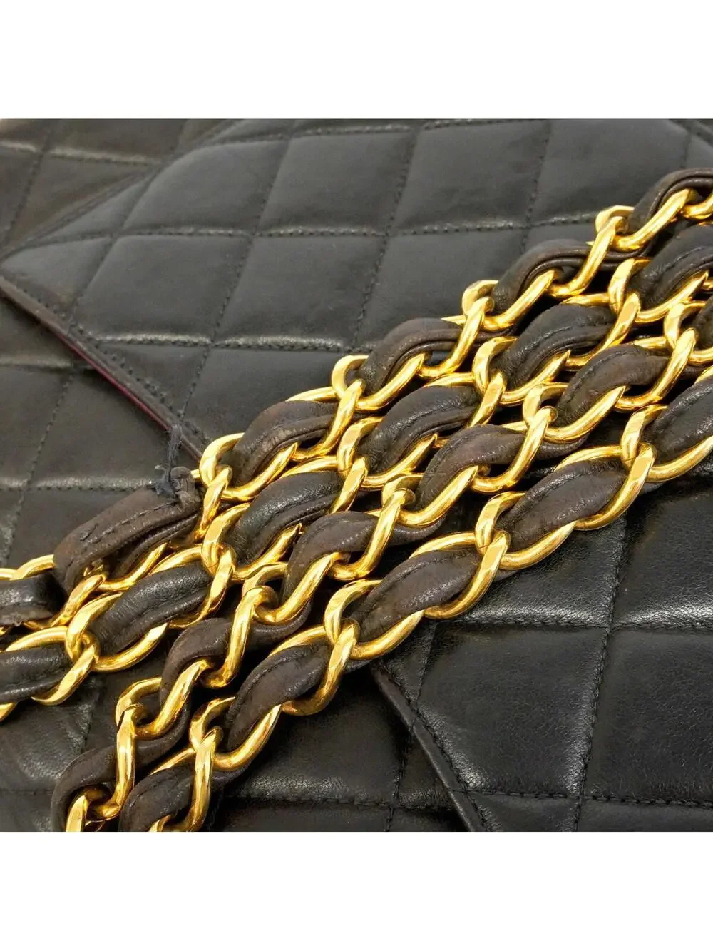 Chanel Vintage Classic Single Flap Bag #343152C43B